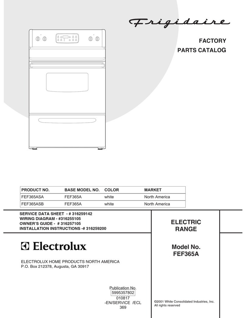 Frigidaire FEF365A User manual Frigidaire FEF365A User manual