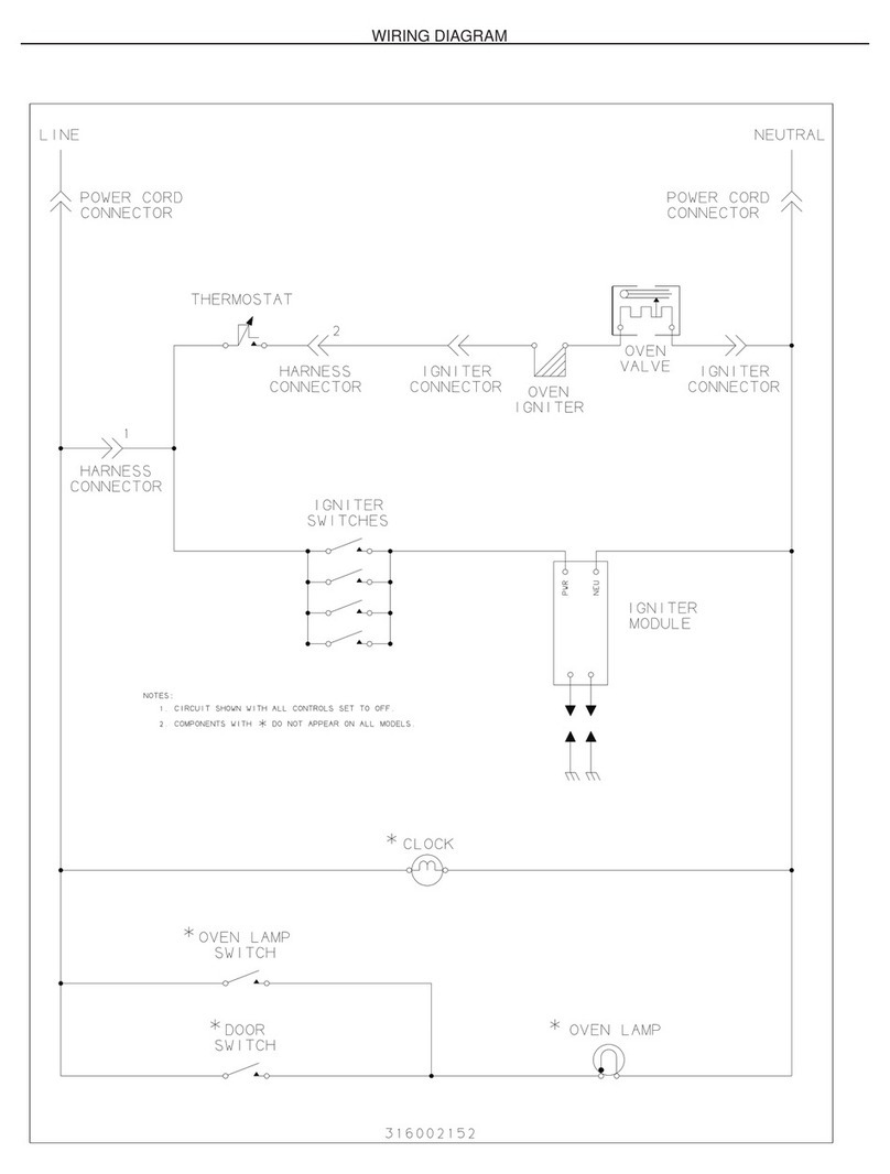 Frigidaire FEF363SGWA Quick start guide