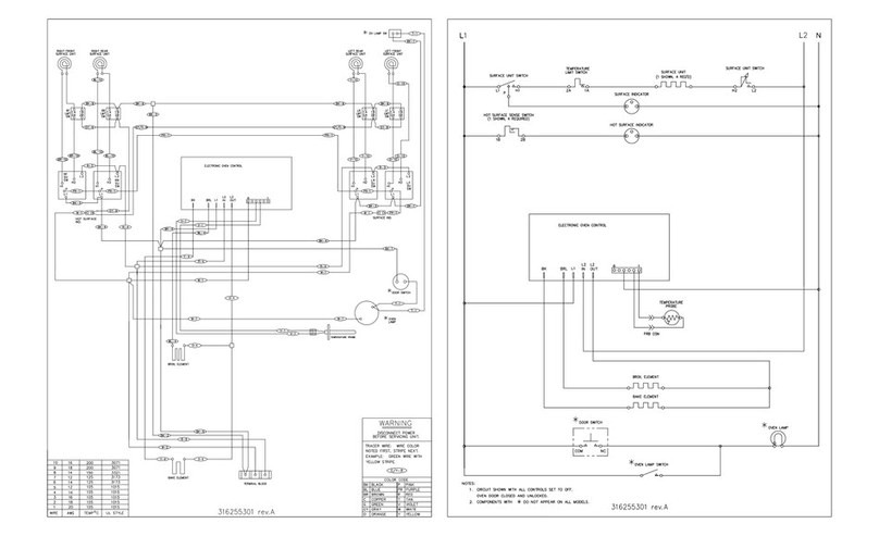 Frigidaire FEF339ESB Quick start guide