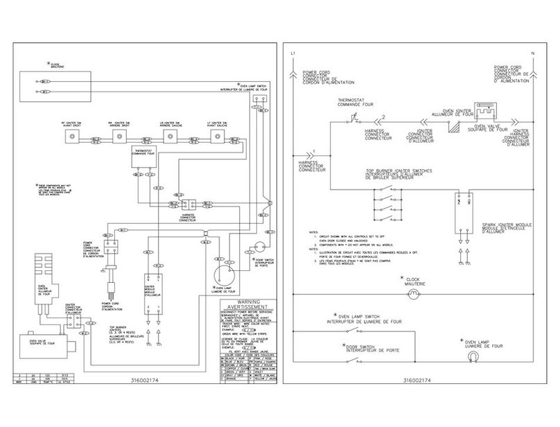 Frigidaire FEF334BGDJ Quick start guide Frigidaire FEF334BGDJ Quick start guide