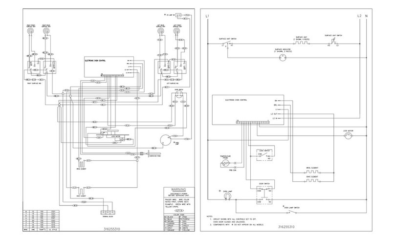 Frigidaire FEF355AWJ Quick start guide