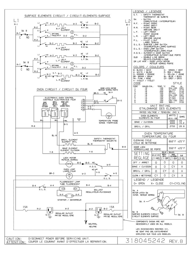 Frigidaire FEF354CGSA Quick start guide