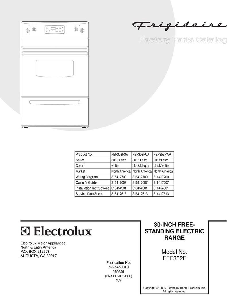 Frigidaire FEF352F Manual