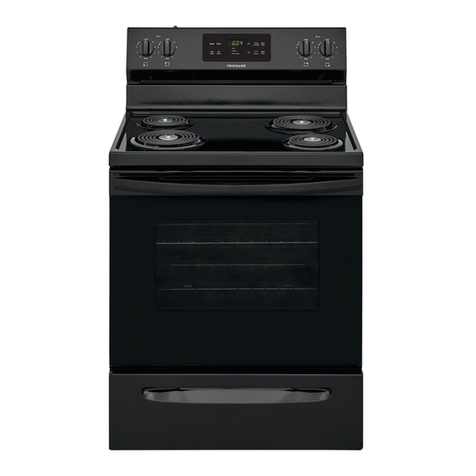 Frigidaire FEF352FW - Electric Range User manual