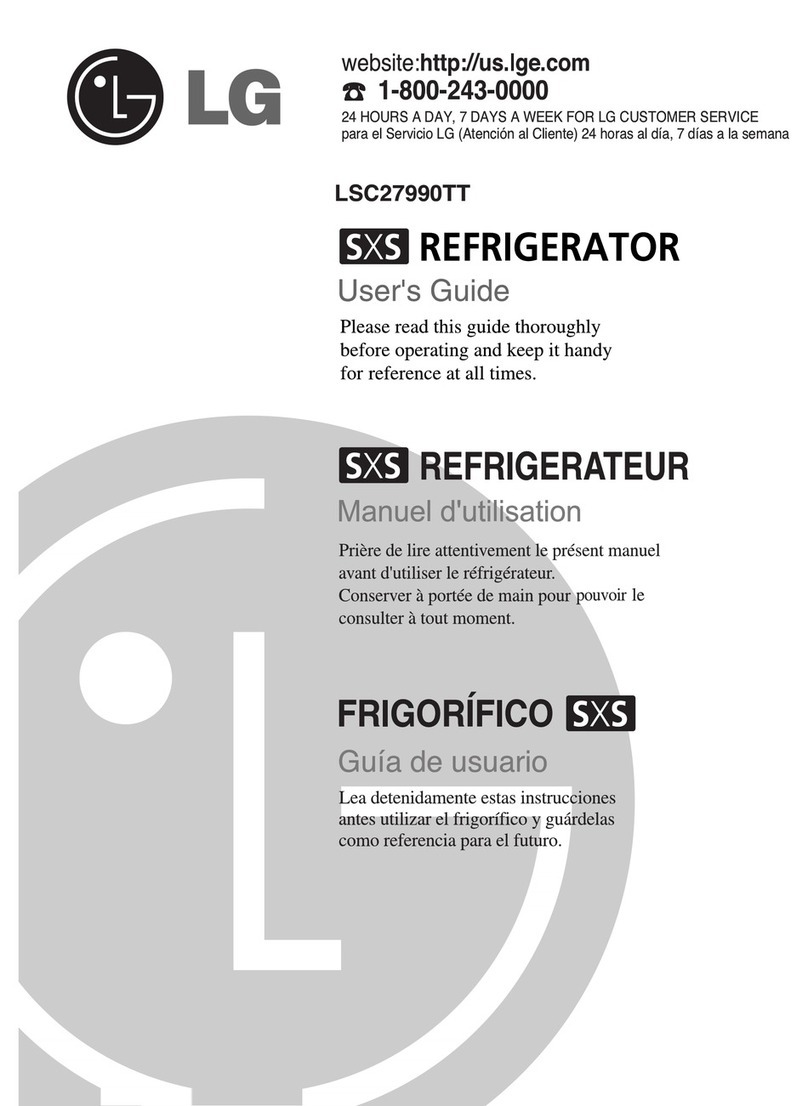 LG LSC27991TT User manual