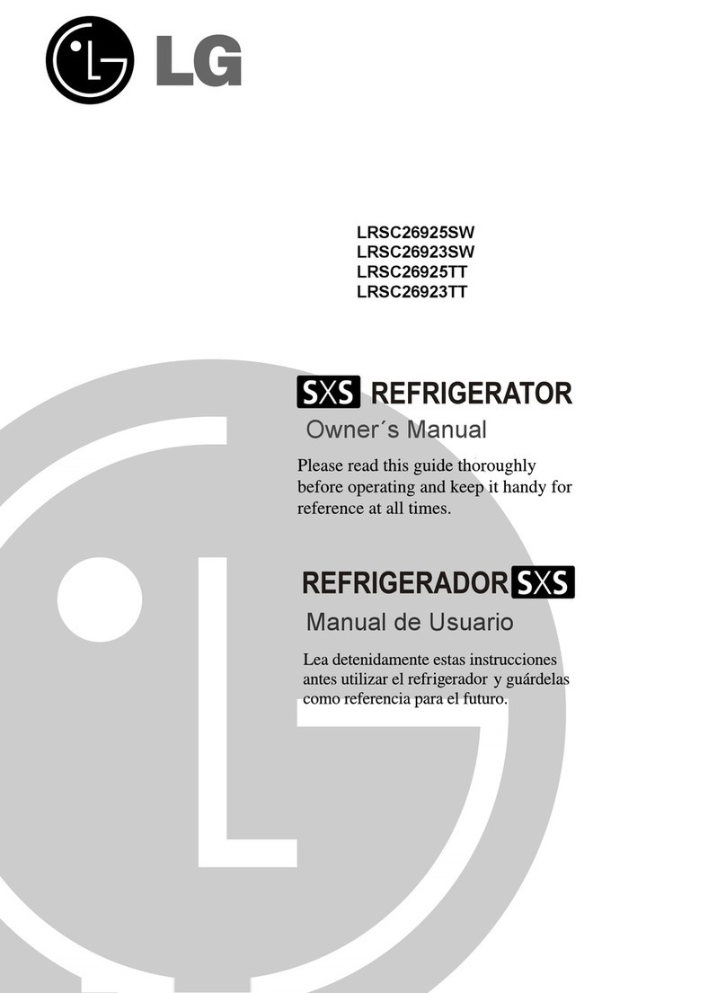 LG LRSC26923SW User manual