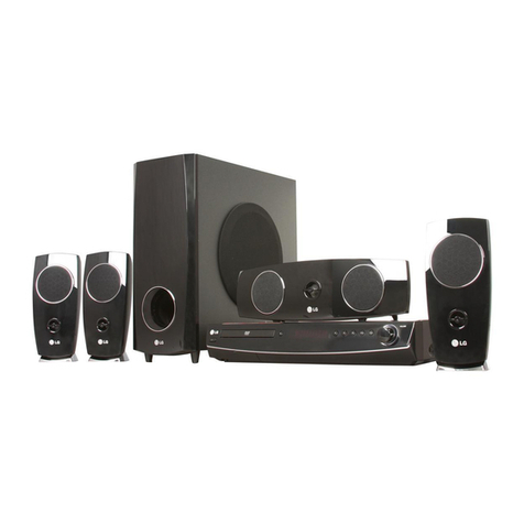 LG LHT854 -  Home Theater System manual