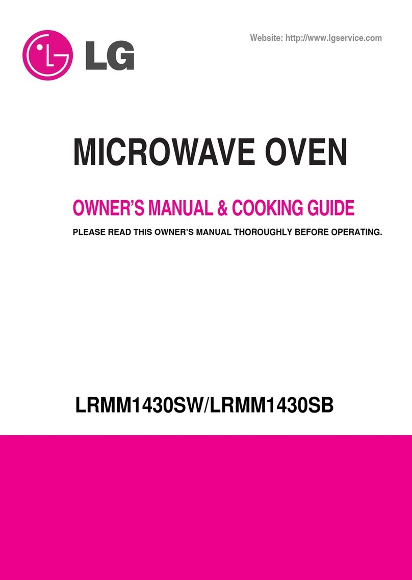 LG LRMM1430SB Use and care manual