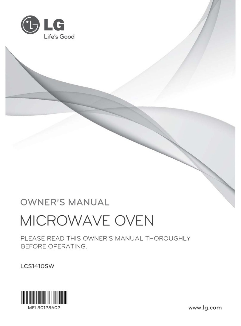 LG LCS1410SW owner's manual
