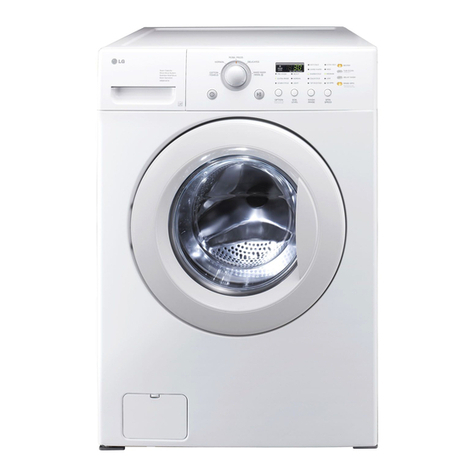 LG WM2010CW - 27in Front-Load Washer User's guide & installation instructions