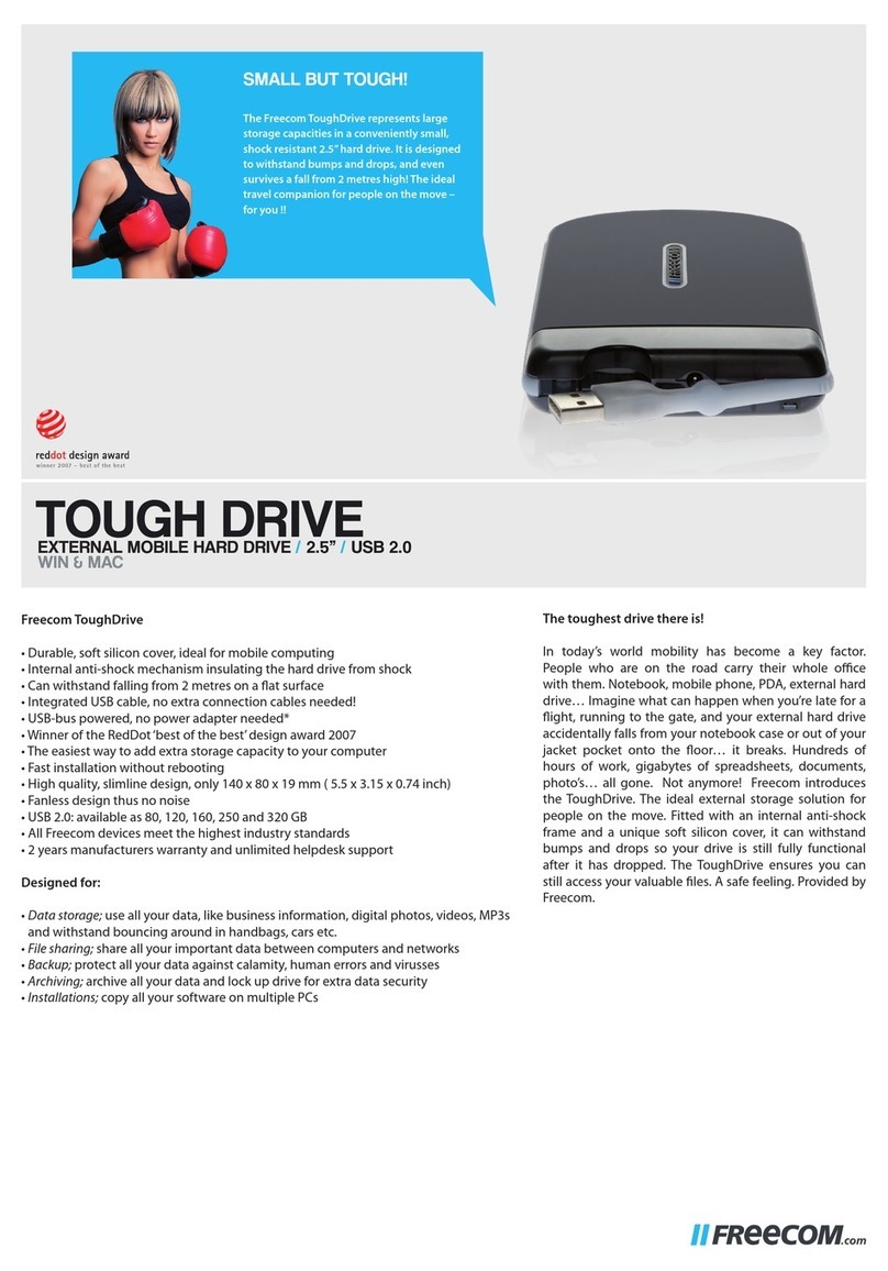 Freecom ToughDrive Specifications