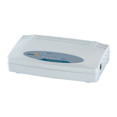 Freedom9 freeConnect 500 User manual Freedom9 freeConnect 500 User manual