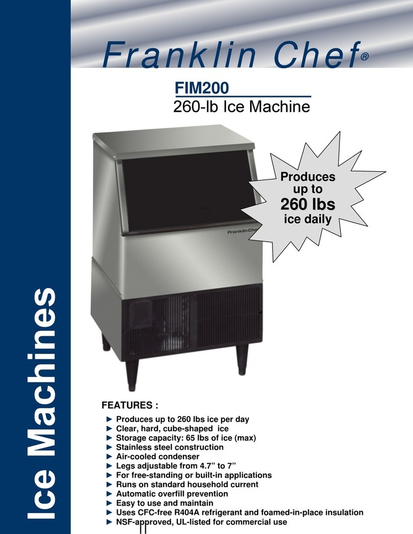 Franklin Chef FIM200 User manual