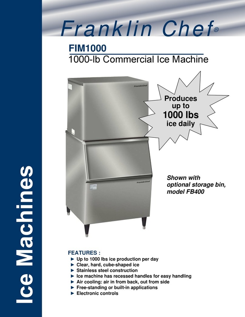 Franklin Chef FIM1000 User manual