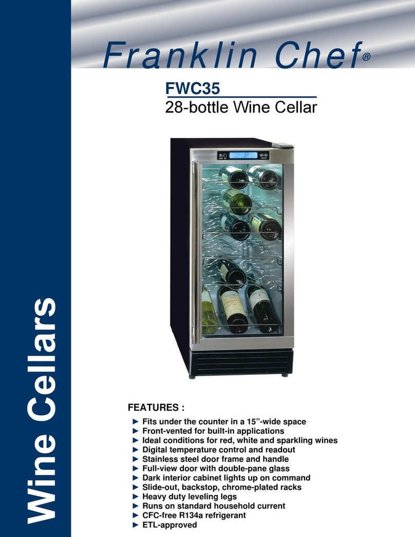 Franklin Chef FWC35 User manual