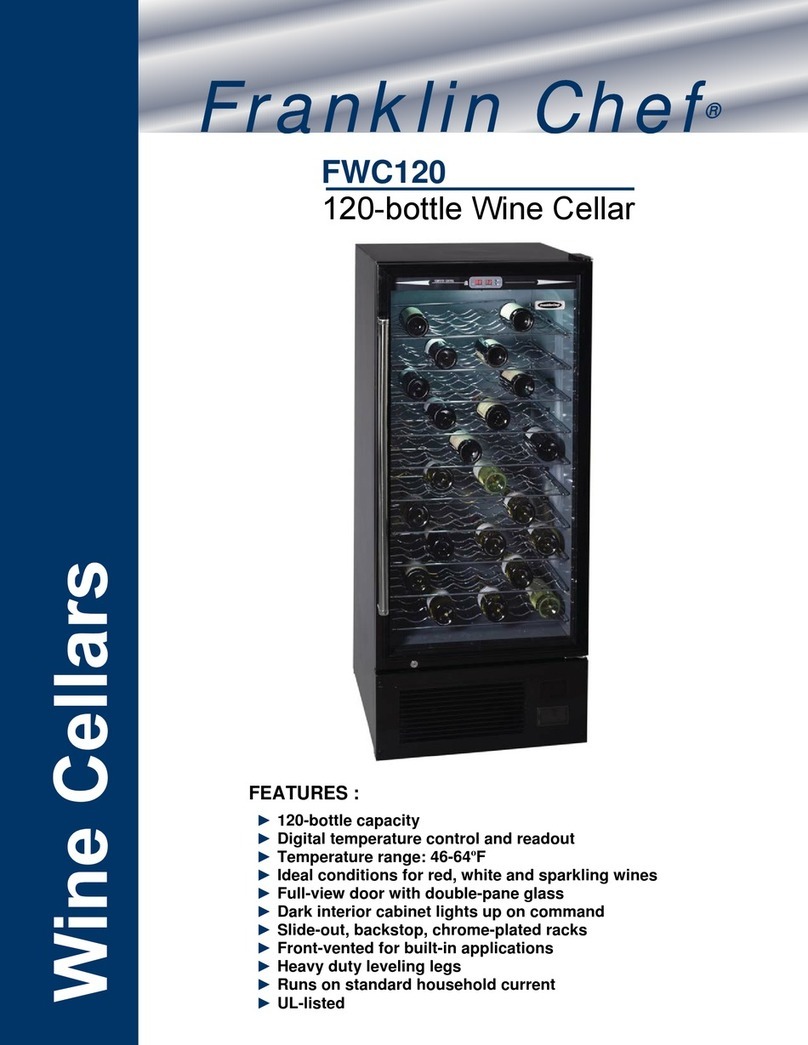 Franklin Chef FWC120 User manual
