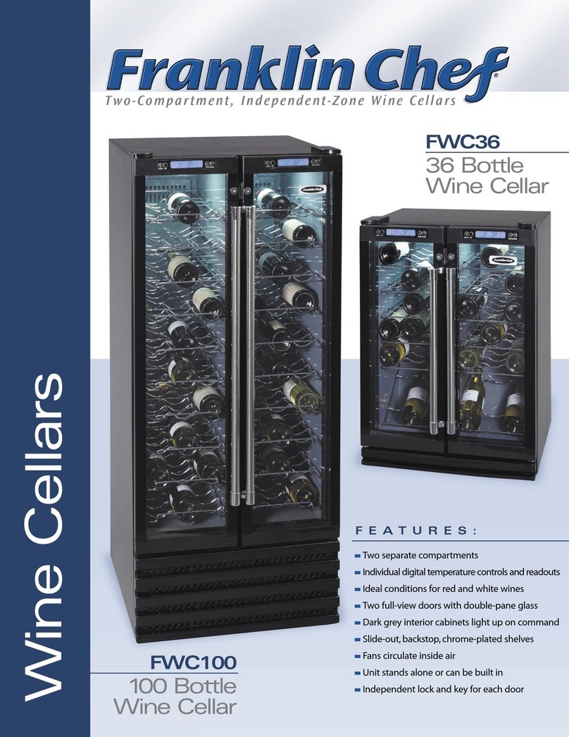 Franklin Chef FWC36 User manual