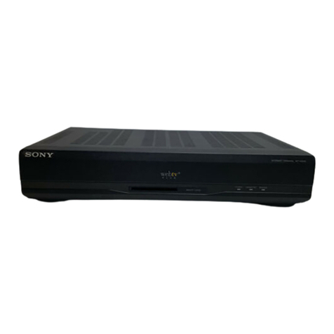 Sony INT-W250 operating instructions