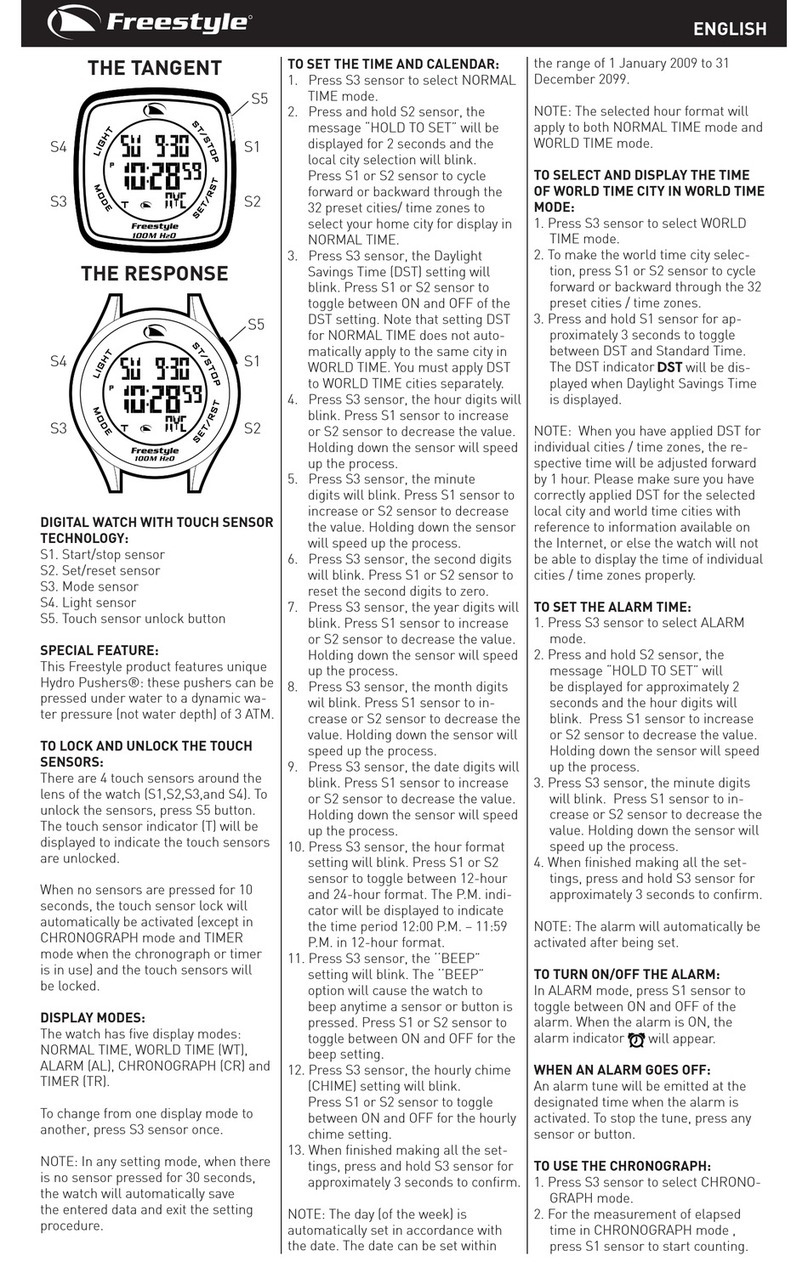 Freestyle RESPONSE FS84913 user guide