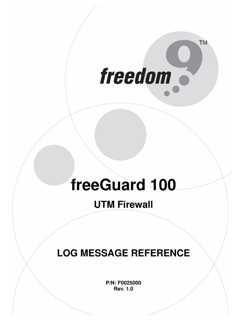 Freedom9 freeGuard 100 reference guide Freedom9 freeGuard 100 reference guide