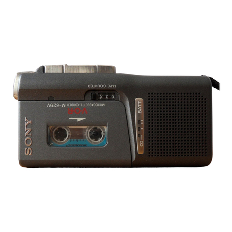 Sony M-679V User manual