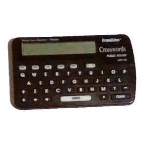 Franklin Crosswords Puzzle Solver CWP-100 user guide