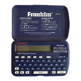 Franklin Puzzle Master CWM-106 user guide