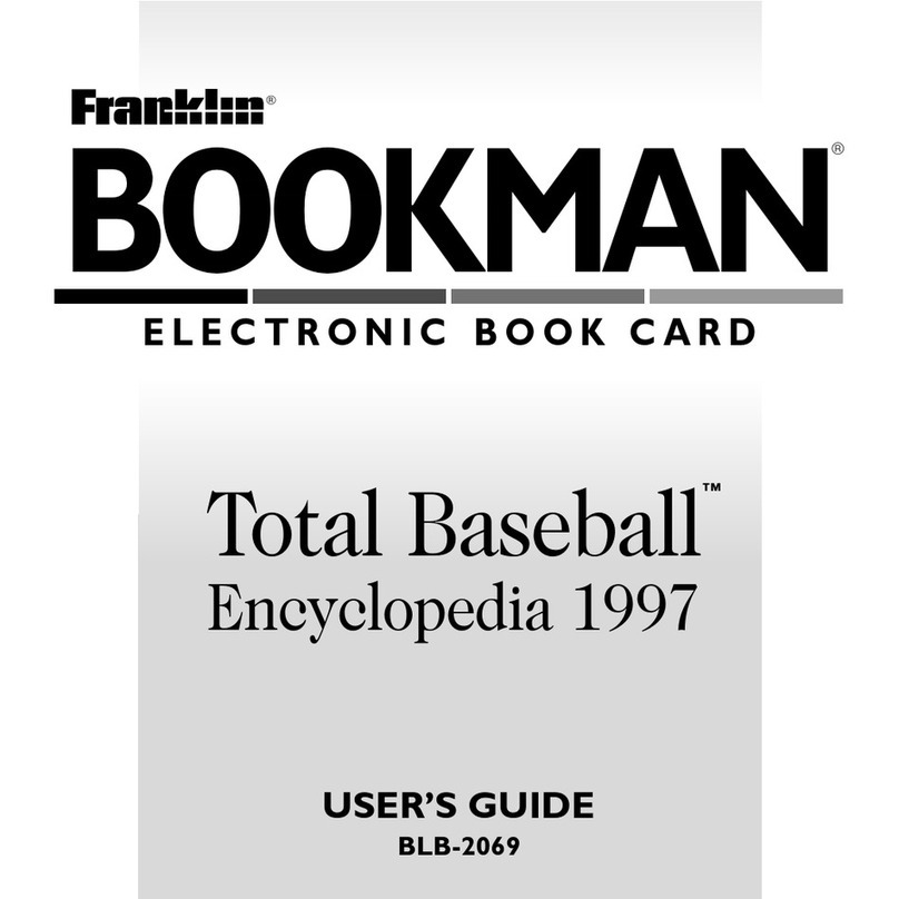 Franklin BLB-2069 user guide