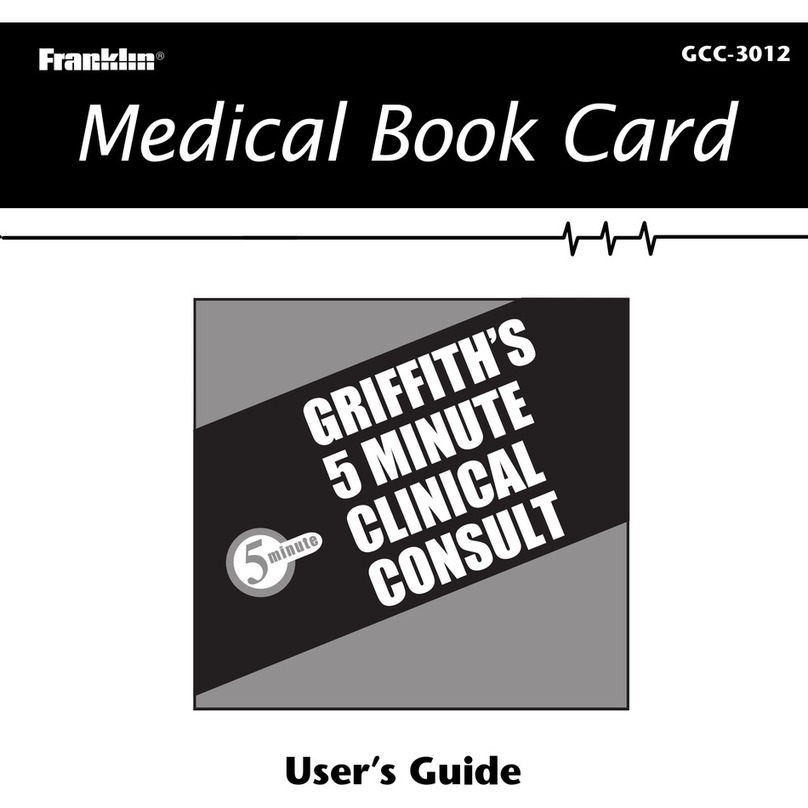 Franklin GCC-3012 User manual
