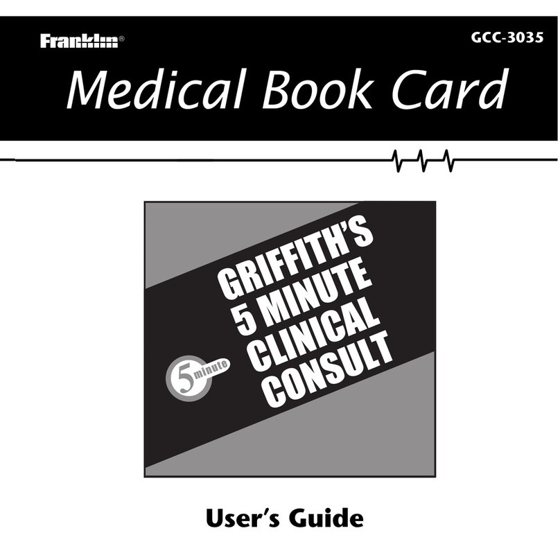 Franklin GCC-3035 user guide