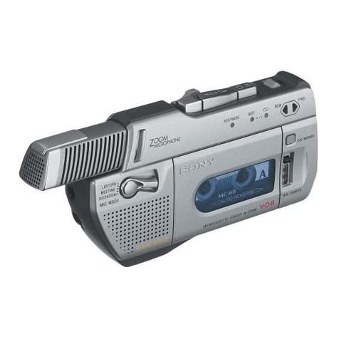 Sony M-200MC User manual