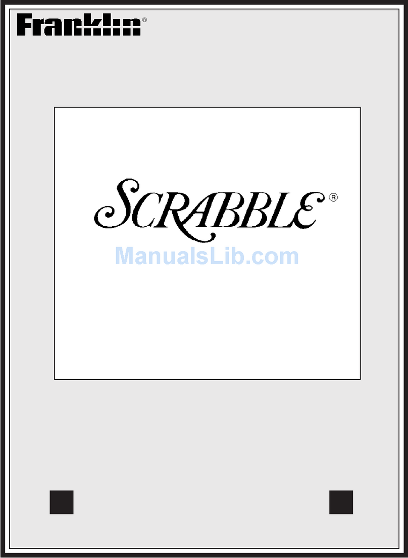 Franklin SCR-30 User manual