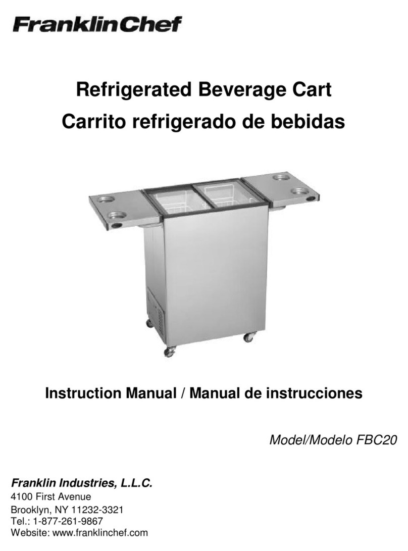 Franklin Chef FBC20 User manual Franklin Chef FBC20 User manual