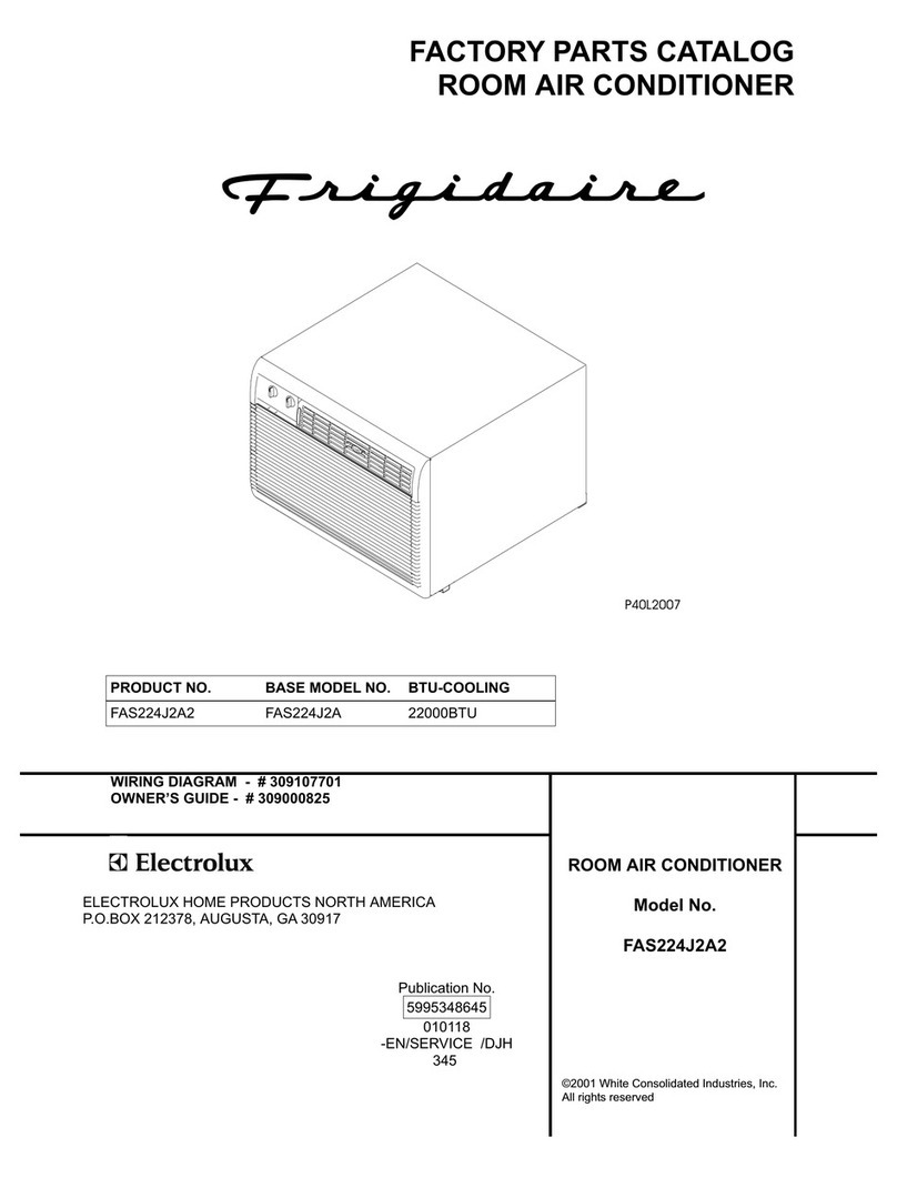 Frigidaire FAS224J2A2 User manual