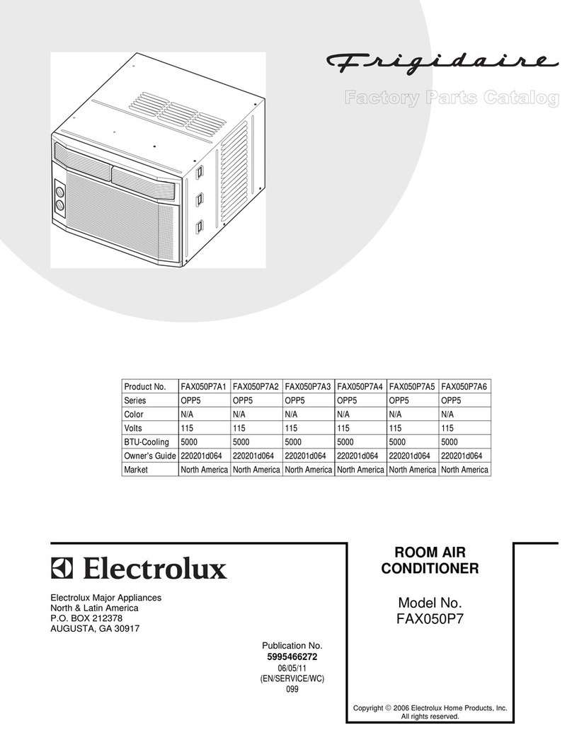 Frigidaire FAX050P7 User manual