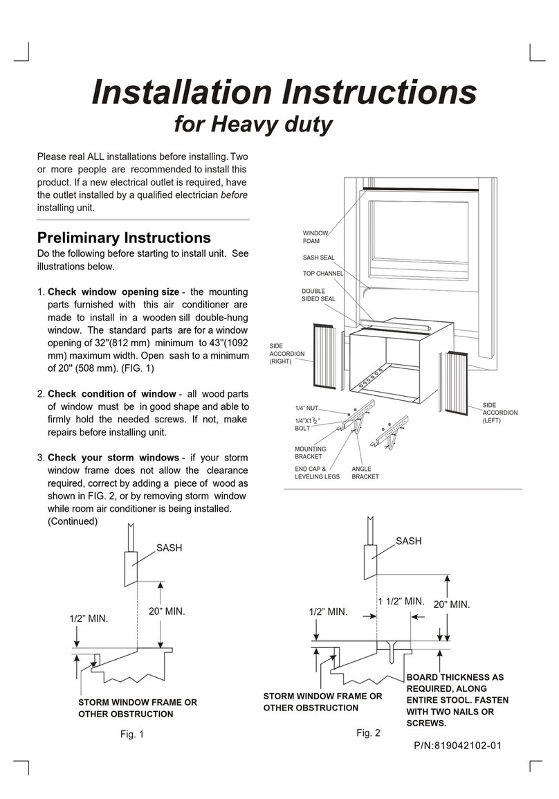 Frigidaire FAS296P2A1 User manual Frigidaire FAS296P2A1 User manual