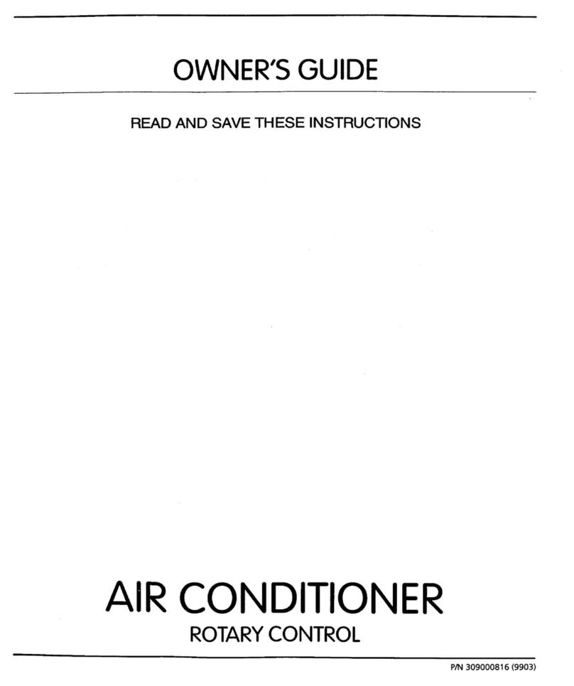Frigidaire FAK123J1V1 User manual Frigidaire FAK123J1V1 User manual