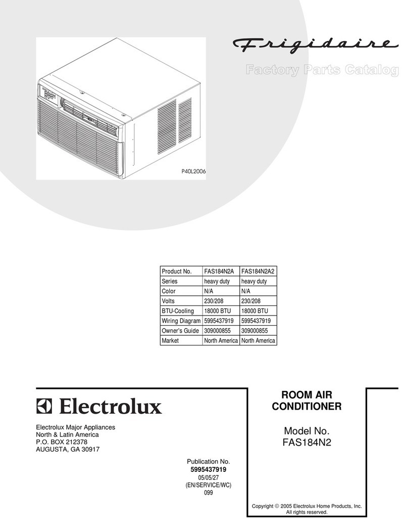 Frigidaire FAS184N2A User manual