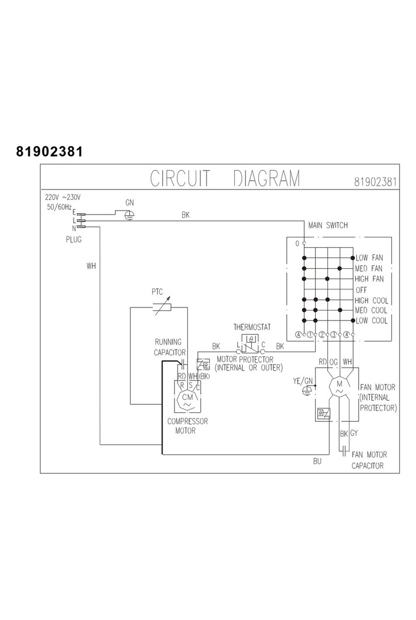 Frigidaire FAS182P2A1 Service manual Frigidaire FAS182P2A1 Service manual