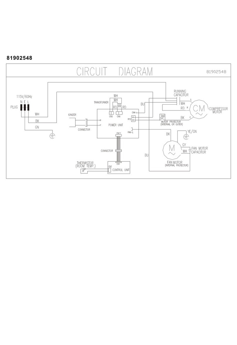 Frigidaire FAS156P1A2 Service manual
