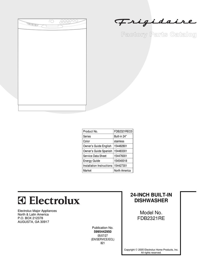 Frigidaire FDB2321RE User manual