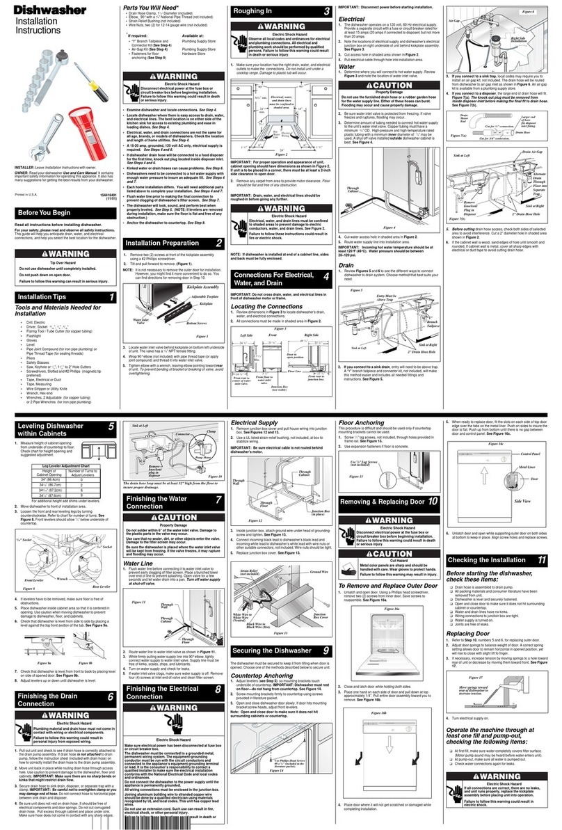 Frigidaire FDB101SAW2 User manual Frigidaire FDB101SAW2 User manual