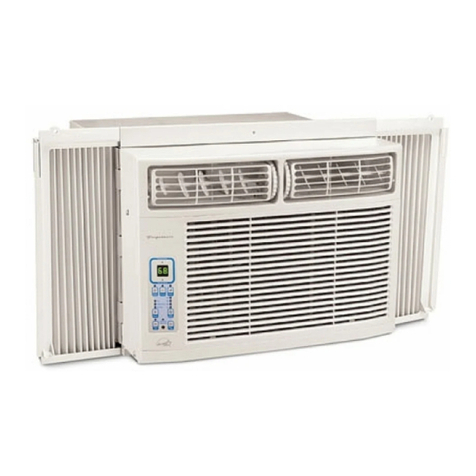 Frigidaire FAA086P7A - 8,000 BTU Mini Compact Room Air... User manual