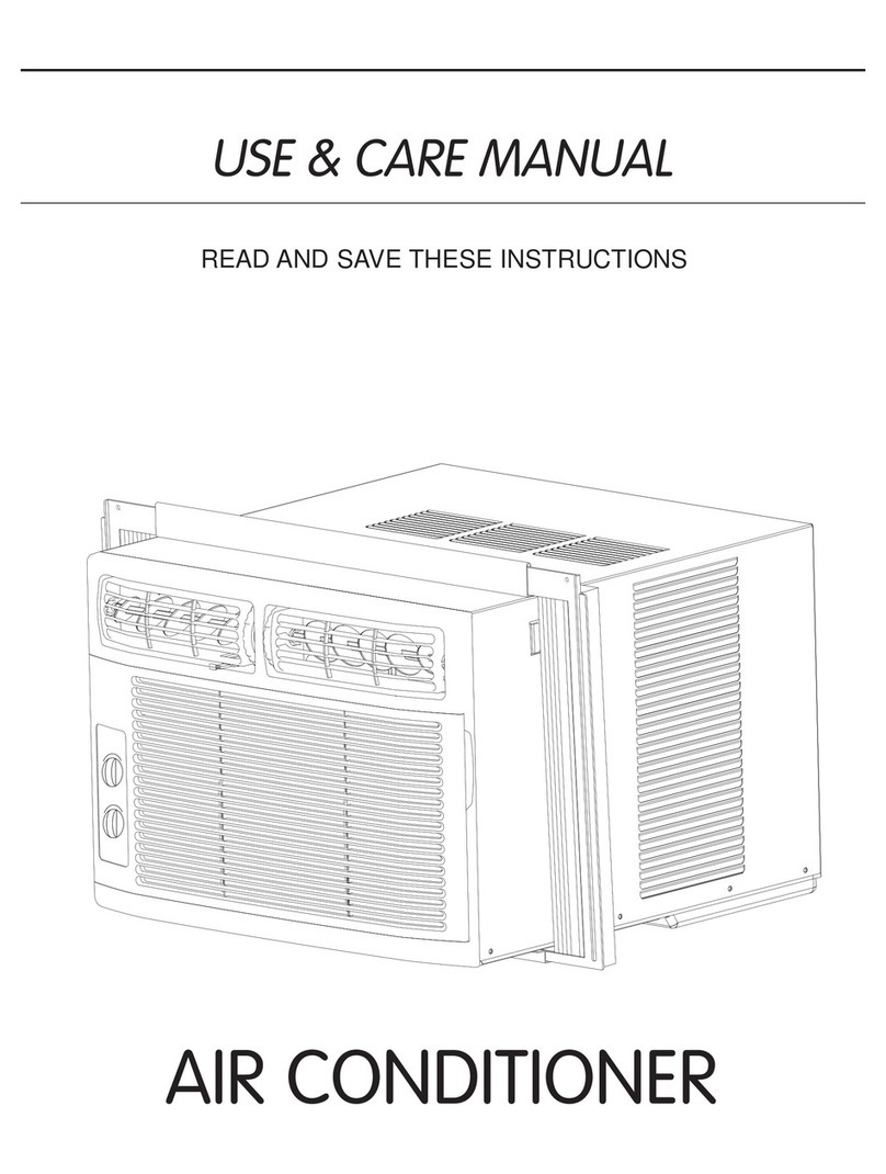 Frigidaire FAA052N7A use and care manual