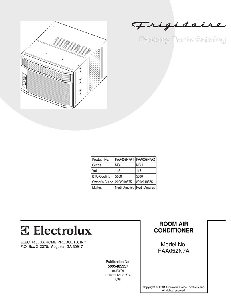 Frigidaire FAA052N7A User manual