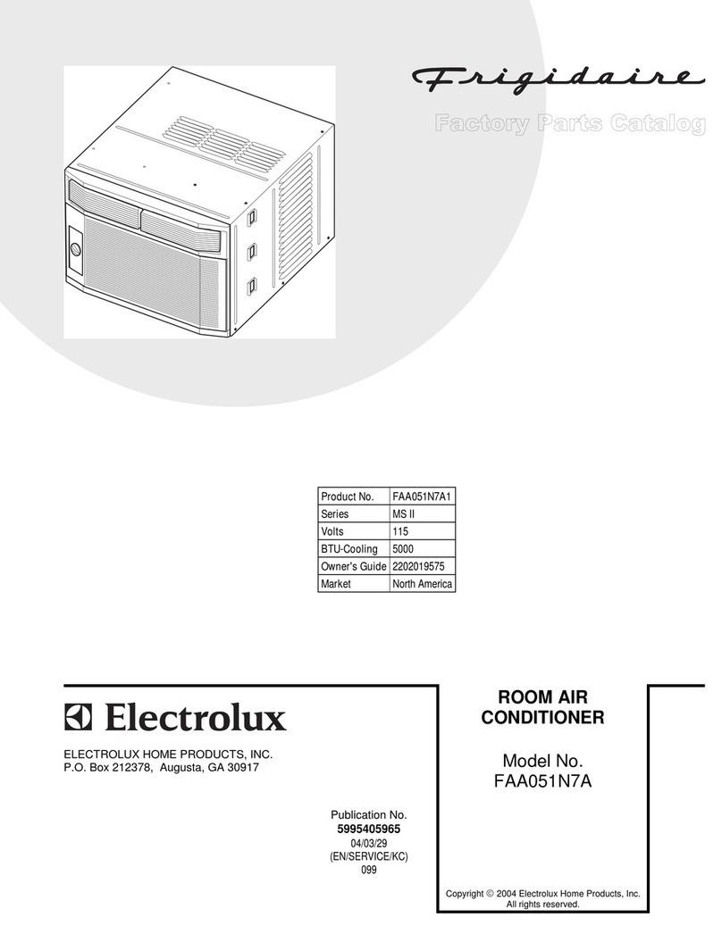 Frigidaire FAA051N7A User manual Frigidaire FAA051N7A User manual
