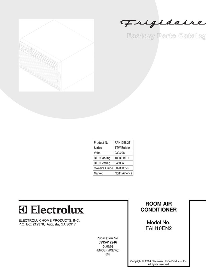 Frigidaire FAH10EN2 User manual