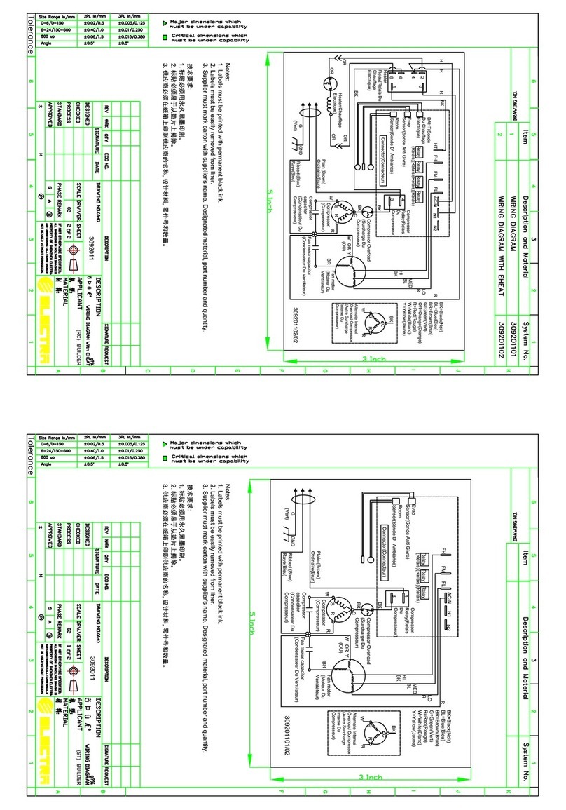 Frigidaire FAH105N1T2 Quick start guide