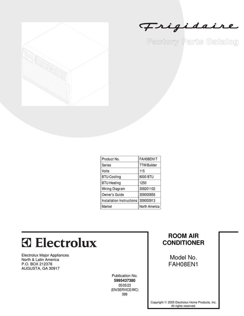 Electrolux FAH08EN1 Factory parts catalog