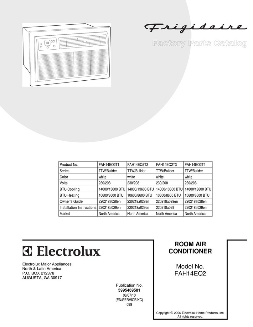 Electrolux FAH14EQ2 Manual